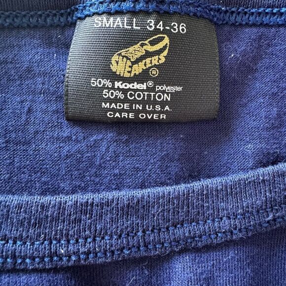 Vintage Dallas TM Side Open Navy Tank Top - Picture 8 of 10